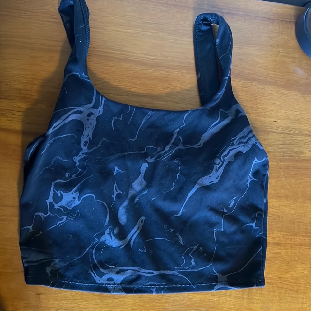 Sports bra tank top Black XS